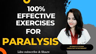 Best paralysis exercises#paralysis #paralysistreatment #physio #drsrk #neuro #stroke #rehabilitation