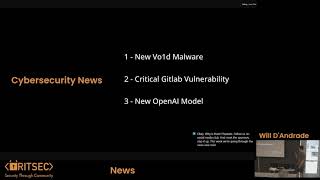 Security News, September 13 - Will D'Andrade