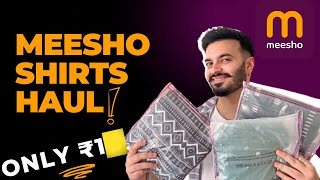 Unboxing Budget Meesho Shirts Under ₹200 | Affordable Fashion Review #meeshohaul #budgetfriendly