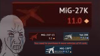 My MiG-27K and MLD grind experience