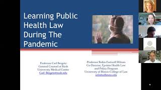 COVID-19 Legal Learning Series: Public Health Law During the Pandemic