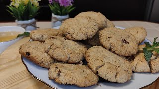 ВКУСНОЕ ДОМАШНЕЕ ОВСЯНОЕ ПЕЧЕНЬЕ С ИЗЮМОМ🍪 ПОЛЕЗНОЕ ЛАКОМСТВО ДЛЯ ВСЕЙ СЕМЬИ К ЧАЮ 😋🔥🔥🔥