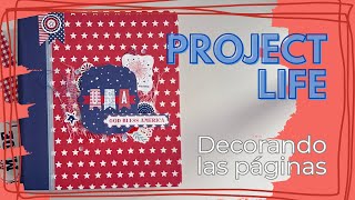 ⭐ Decorando mi Project Life #1 | Scrapbook