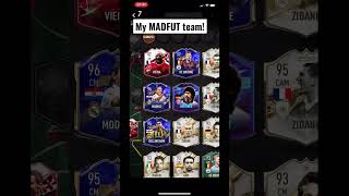 My MADFUT team!