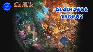 Chasm -  Arena Matches, Hard Mode (No Damage on Boss) [GLADIATOR TROPHY] (PS4 Gameplay)