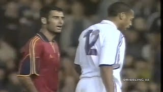 Pep Guardiola vs France (Home) - Internacional Friendly 2001