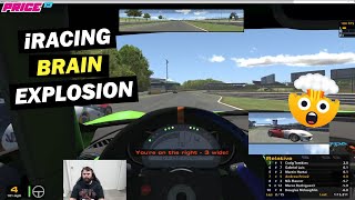 iRacing Mazda Rookie - 3 into 1 and their Brains explode