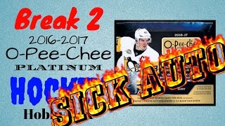 16-17 opc platinum SICK AUTO, My Best Pull EVER, hockey box break