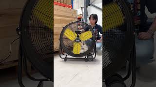 Tough Master 24” heavy duty industrial drum fan TM-DF60MW #coolingfan #industrial