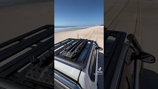 Easy installation and makes access so quick when on the beach or the tracks! #rhinorack #JRC #4x4