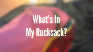 What’s In My Backpack? | ASMR