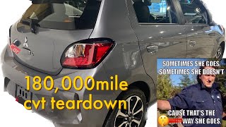 Jatco Cvt teardown -Mitsubishi Mirage Part 1