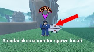 Shindai Akuma Mentor Location | Shindo Life