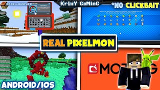 INSTALL REAL PIXELMON - ANDROID | HOW TO DOWNLOAD PIXELMON IN POJAVLAUNCHER ( ANDROID ) | 2023 !