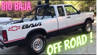 Chevrolet S10 BAJA / Una Troca Off Road de Fabrica ( Ficha Técnica )