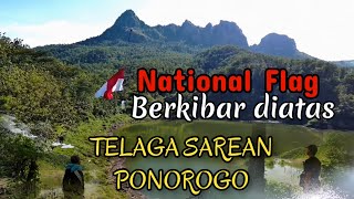 UPACARA BENDERA 🇮🇩 ku di Telaga Sarean #ponorogohariini #drone #aerialfootage #indonesiamaju