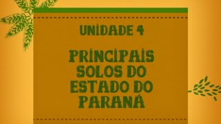 Abordando o Solo na Escola   Unidade 04