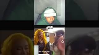 Ice Spice Looks Demonic During A Prayer w/ Tylil