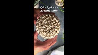 QUICK ✨HIGH-PROTEIN✨ CHOCOLATE MOUSSE