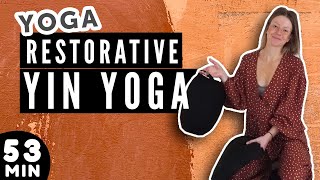 53 Minuten Restorative Yin Yoga ♥ All Levels Yin Yoga Practice (NL Gesproken)