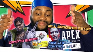 SEASON 12 IS HERE! - MAD MAGGIE, NEW LTM: CONTROL, CRYPTO BUFF? | Apex Legends Season 12