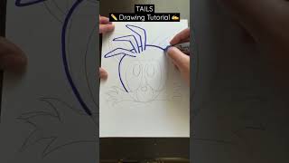 Everyone Can Draw! - TAILS ✍️ Drawing Tutorial! 😀✏️ #sega #sonicandtails #rugormat