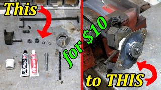 $10 Fix for your  Mercedes-Benz W123 late model Accelerator Linkage Pivot Mount