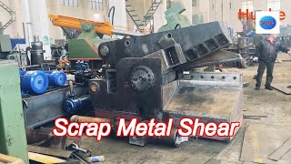 2500KN 250 Tons Scrap Cutting Shearing Machine Hydraulic Alligator Shear