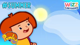 Punky - Summer Rainbows! 🌞🌈 | #summer  | #FullEpisodes | @WizzCartoons   | Cartoons for Kids