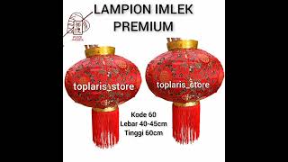 LAMPION IMLEK KAIN PREMIUM #tokopuidijakarta #toplaris_store #tokopatungonline #tokolampionjakarta