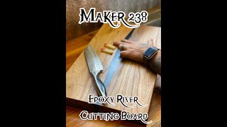 Epoxy River Cutting Board!!!