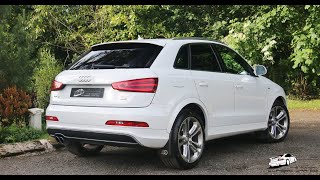 Audi Q3 S Line TDi Quattro S Tronic (177) Metallic White 2014