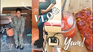 VLOG | Baby Update | cultivating my marriage + keeping the home 🏡