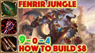 SMITE HOW TO BUILD FENRIR - Heroic Husky Fenrir Skin Showcase + Fenrir Jungle Build + Gameplay 2021