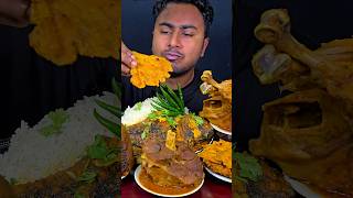 Pumpkin Flower Pakora Eating #mukbang #eating #shortvideo #reelsvideo #food #viralvideo #food