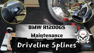 BMW R1200 Driveshaft Spline Service