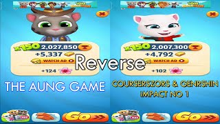 Talking Tom Gold Run APG vs COURSERSZORS EP.22 Reverse