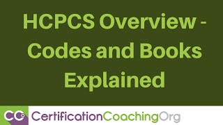 HCPCS Overview Codes and Books Explained