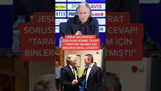 JORGE JESUS FENERBAHÇE'DE KALACAK MI? BOMBA SÖZLER😳