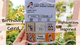 Make card with me | Instagram Inspired | Cardmaking with me