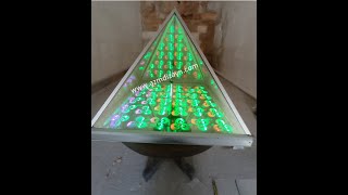 Pyramit infinity mirror, pixel