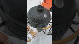 How to grill in kamado Joe Bono real Italian sausage