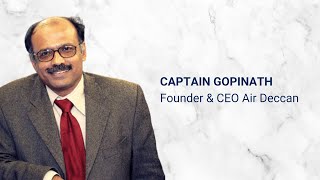 Captain Gopinath's kind words for my book "Just Aspire"