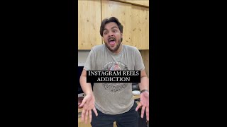 Instagram Reel Addiction | #AshishChanchlani | Jashan Sirwani | Tanish Sirwani | #Shorts #comedy