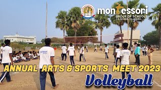 Arts and Sports  Meet 2023 | Volleyball | Competition | Montessori High School |Valigonda