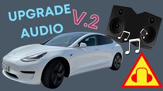 Upgrade 2 del sistema de audio de mi Tesla Model 3 SR+