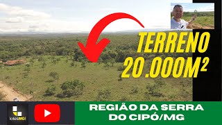 TERRENO À VENDA 20.000M² MG10 SENTIDO SERRA DO CIPÓ/MG!!! OPORTUNIDADE!!! (31) 98801 5848 WHATSAPP