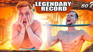 MY LEGENDARY PULL UP RECORD! (50 REPS?)