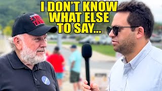 Comedian Left Dumbfounded by MAGA Idiot's Reply to Simple Question