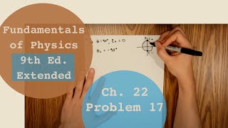 Fundamentals of Physics 9th Extended (Walker/Halliday/Resnick), Chapter 22, Problem 17 Solution